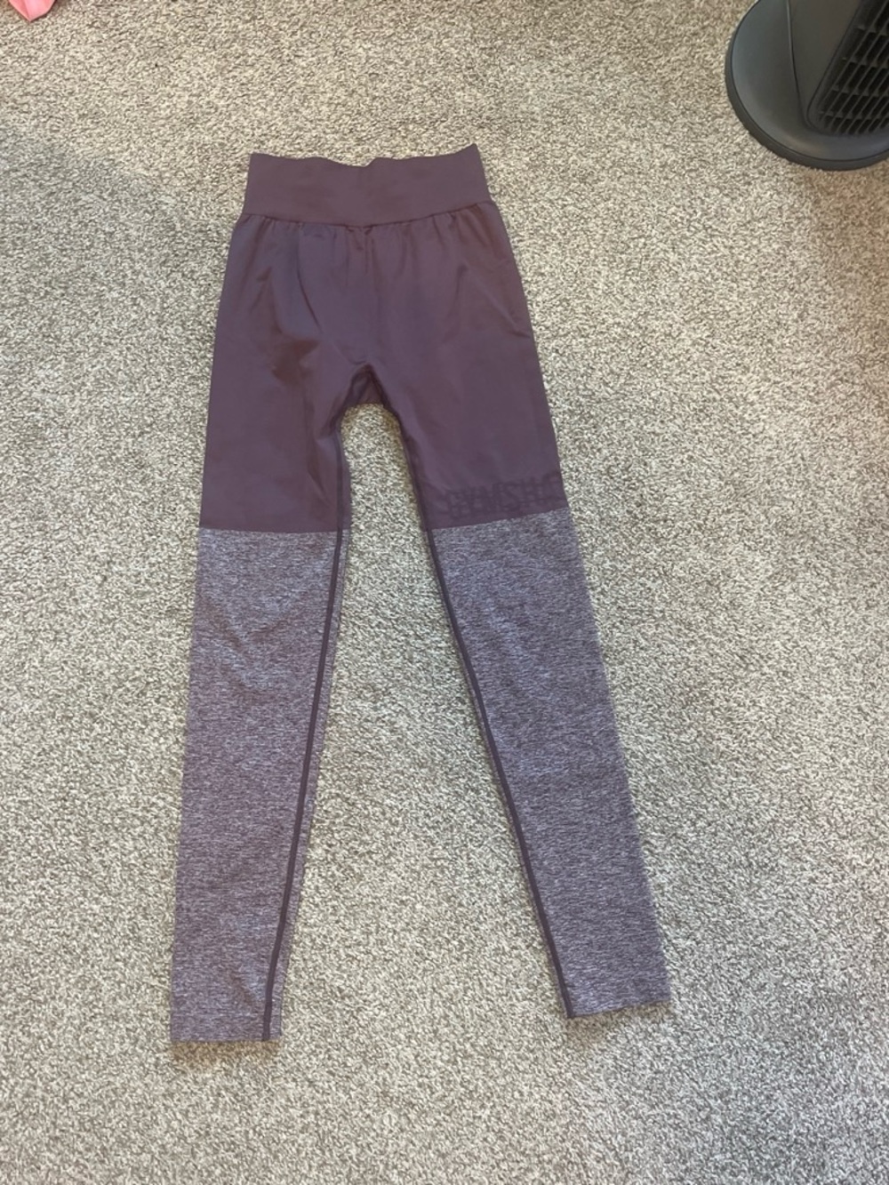 Purple gymshark leggings